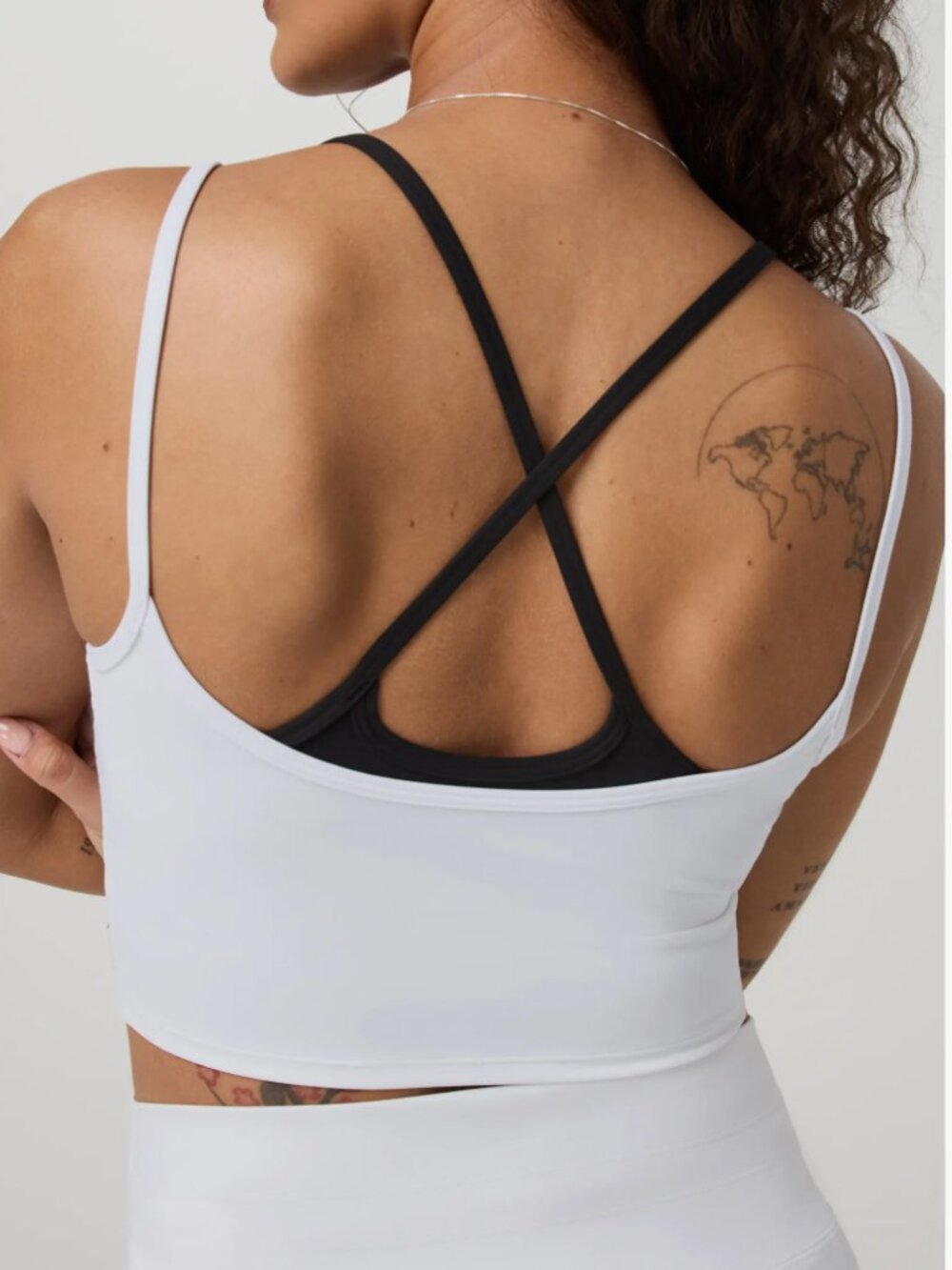 Vuori Daily Layered Crop Tank Top XS
